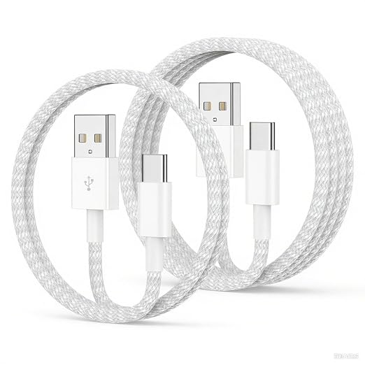 Car Carplay Cable for iPhone 17 16 15 Pro Max, 2Pack [3.3FT+6FT] USB A to USB C Cable Fast Charging, USBC Charger Cord Braided for iPhone 17/16/15 Pro Max/Pro/Plus, for iPad Pro 12.9/11,/Air 5th/4th by UCALMA