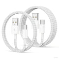 Car Carplay Cable for iPhone 17 16 15 Pro Max, 2Pack [3.3FT+6FT] USB A to USB C Cable Fast Charging, USBC Charger Cord Braided for iPhone 17/16/15 Pro Max/Pro/Plus, for iPad Pro 12.9/11,/Air 5th/4th by UCALMA