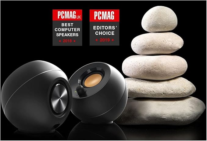 Creative Pebble 2.0, USB Desktop Stereo Speakers for PC/Laptop, Black | USB-Powered, 2.0 Speaker, Compact, Stereo, PC Speakers, Laptop Speakers, Minimal Design, Desktop Audio, Black - Image 5