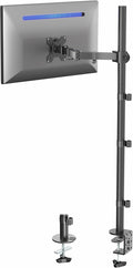 VIVO Extra Tall Single Monitor Desk Mount, 39 inch Pole VESA Stand for 13 to 32 inch Screens and up to 38 inch Ultrawides, Holds 22 lbs, Black, STAND-V011 by Unknown