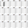 4x6 Thermal Labels 20 Rolls - 5000 Labels, Industrial Labels Direct Thermal Perforated Postage Shipping Label for Rollo, Zebra, MUNBYN and Polono Thermal Printer (NOT for DYMO) by Muotich