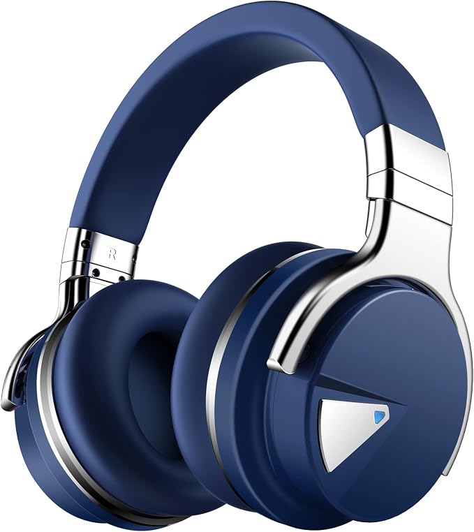Million Sold 10 Years Classic E7 Active Noise Cancelling Headphones with Upgraded Noise Cancellation, Bluetooth Headphones Wireless with HD Sound Vivid Deep Bass, for Home Office Travel Gift Pcs by Silensys