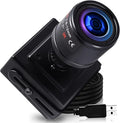 ELP Sony IMX323 Sensor Low Light Mini USB Camera with Microphone Manual Zoom 2.8-12mm Lens H.264 0.01LUX UVC USB2.0 Video Webcam Home Surveillance PC Camera for Laptop, Computer, Raspberry Pi by ELP