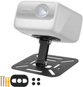 Projector Foldable Stand, Mini Ceiling Wall Projectors Black by YiePhiot
