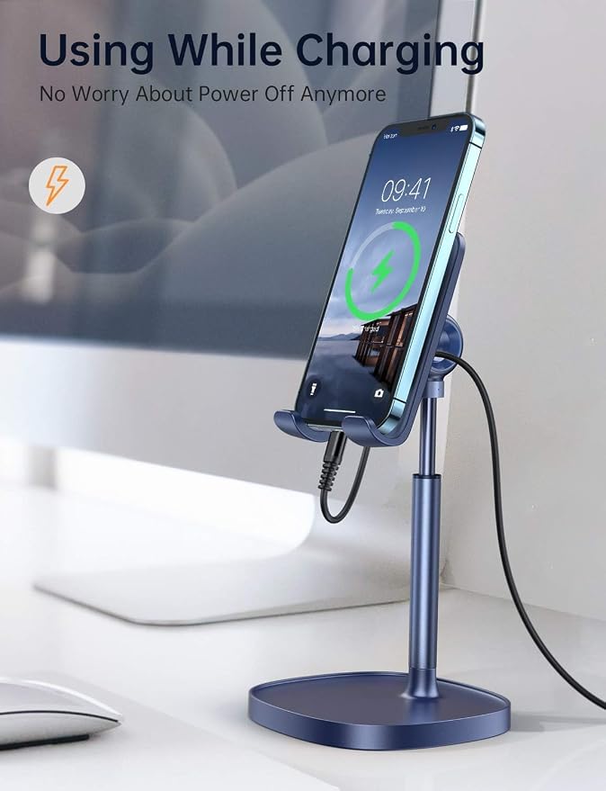 LISEN Cell Phone Stand Phone Holder for Desk, Gaming for Nintendo Switch - Image 5