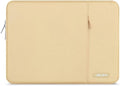 MOSISO Laptop Case 13.3 inch, 13-13.3 inch Laptop Sleeve Bag with Pocket | Compatible with MacBook Air/Pro 13/Pro 14 M5 M4 M3 M2 M1, HP Dell ASUS Lenovo, Polyester Vertical Computer Bag, Camel by MOSISO