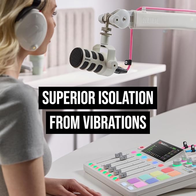 RØDE PSA1+ Professional Studio Arm with Spring Damping and Cable Management (Pink) | Key details: Studio Arm with Spring Damping and Cable Management (Pink) - Image 8
