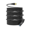 100FT USB 3.0 Active Extension Cable, USB 3.0 Extension Cord A-Male to A-Female, With High-Speed Data Signal Amplifier, Compatible With Quest 3,VR,Rift,360 Kinect,Xbox,Webcam,PS4, HD Camera or More by W+WDX%C2%A0MAST+DYNAPOINT+LIMITED