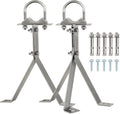 XRDS-RF Antenna Wall Mount - 10 Inch Heavy-Duty Stand Off Wall Mast Mount Windproof Mounting Bracket for TV Antenna Mast (2-Leg + 3-Leg) by XRDS -RF