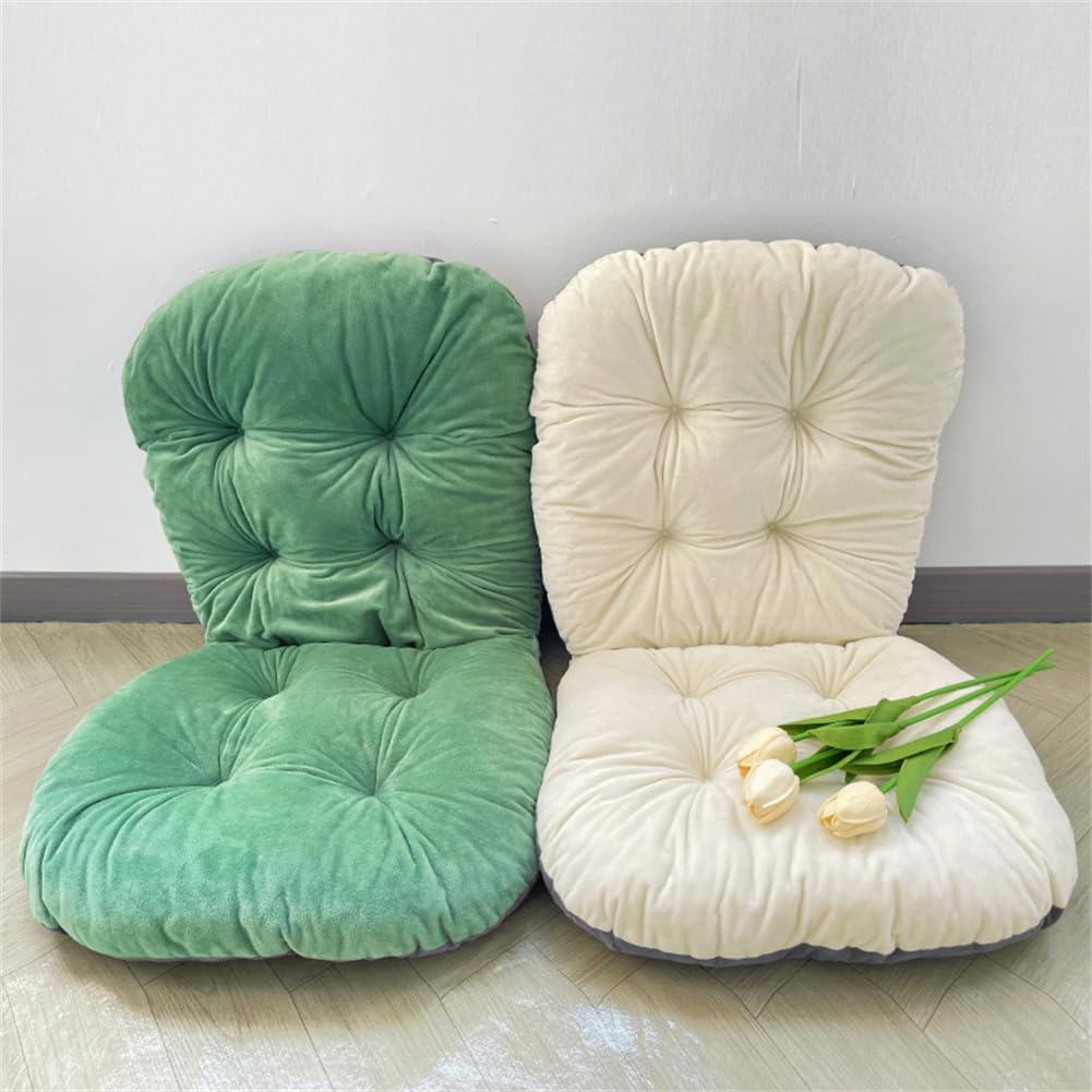 LYFJMUS 17x17 inch Office Chair Cushion for Back and Butt Desk Chair Cushion with Back Support for Office Dining Game Outdoor Chair Cushions (Green) - Image 7