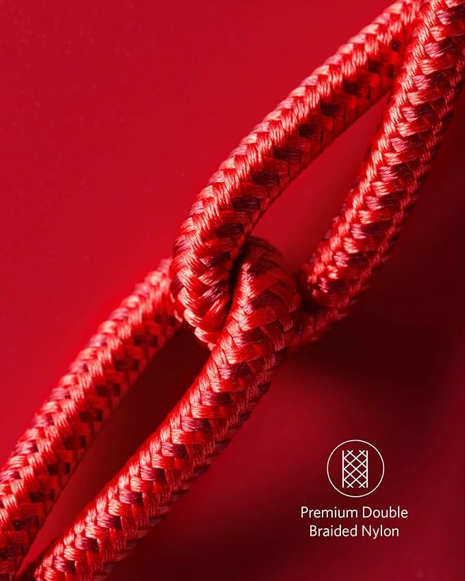 Anker USB C to USB C Cable, Type-C 60W Fast Charging Cable (6 FT, 2Pack) for iPhone 17 Series, iPad mini 6 and More (Red) (Pack of 2) - Image 5