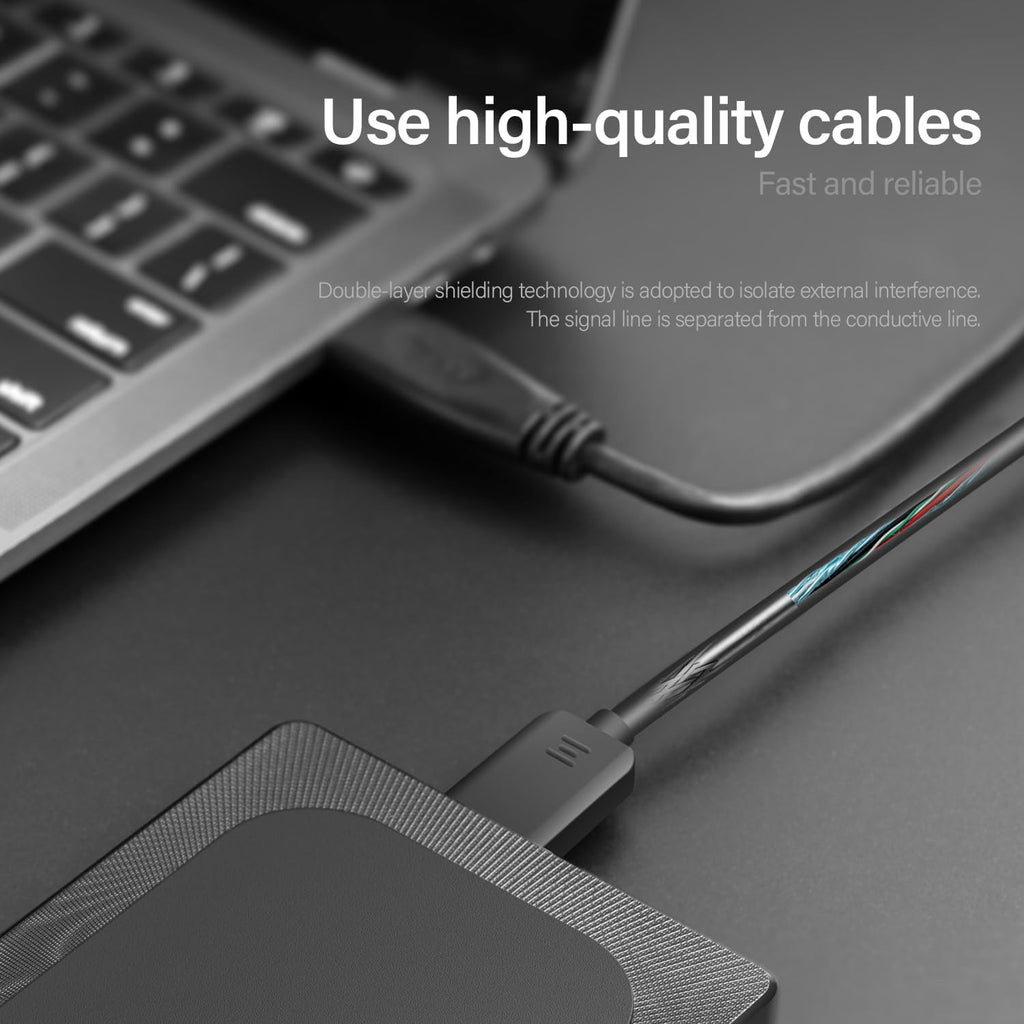 Aiolo Innovation 500GB External Hard Drive Ultra Slim Portable HDD-USB 3.0 for PC, Mac, Laptop, PS4, Xbox one,Xbox 360 HD-A4 - Image 7