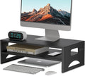 Pholiten 2-Tier Monitor Stand Riser for desk | 66.1 lbs Desk Shelf with Storage Organizer for Office, Home, Laptop Monitor Printer Stand by PholitenMonitorArm