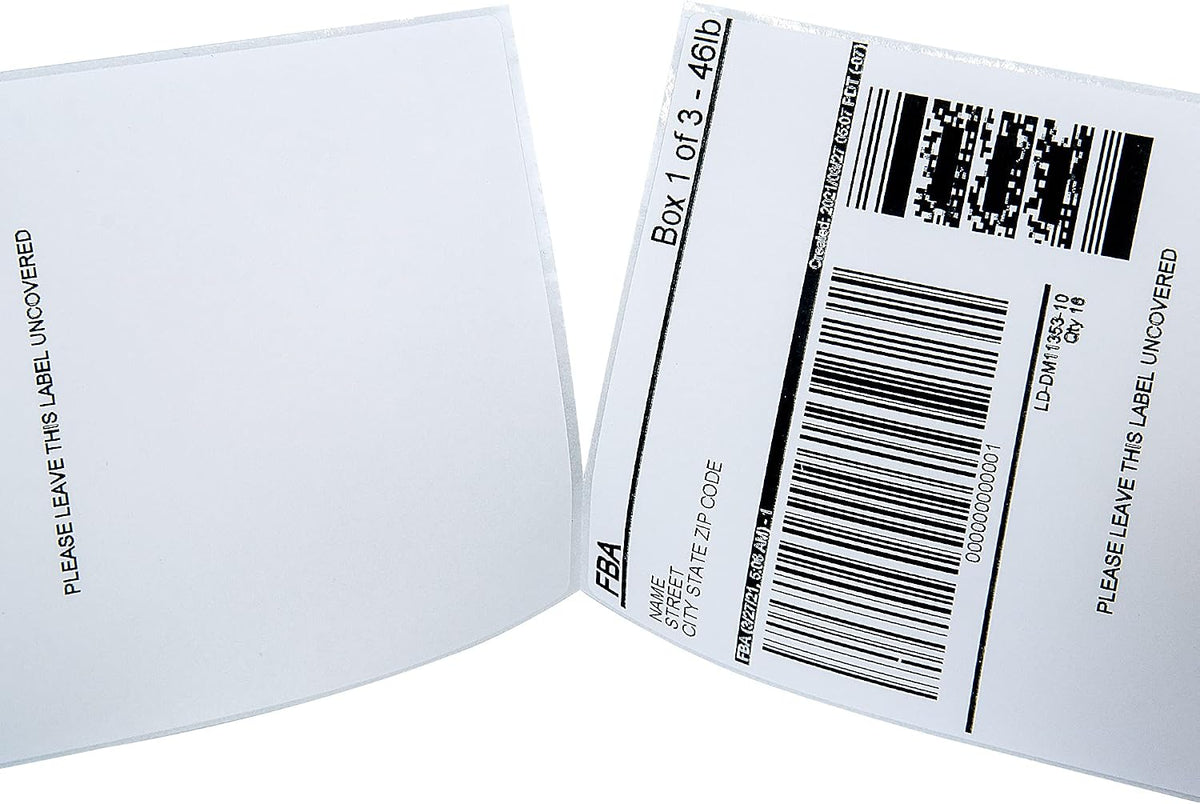 LLIKED 6000 4x6 Thermal Shipping Labels, Direct Fanfold Thermal Labels - Image 4