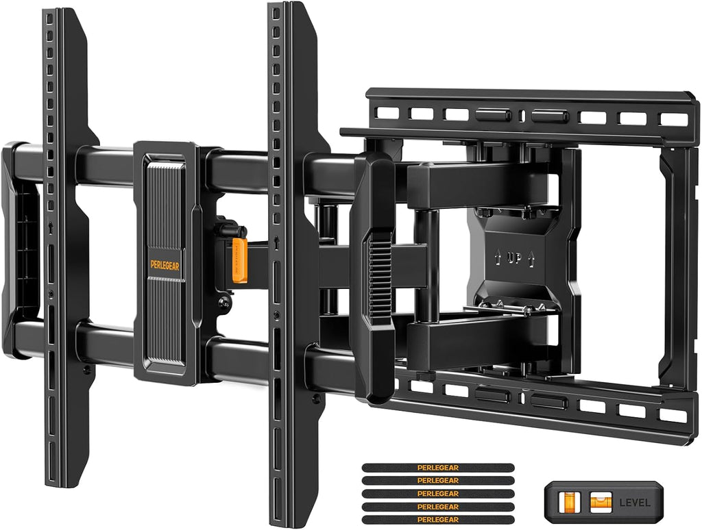 Perlegear TV Wall Mount Full Motion for 42–97 inch TVs up to 132 lbs by Perlegear