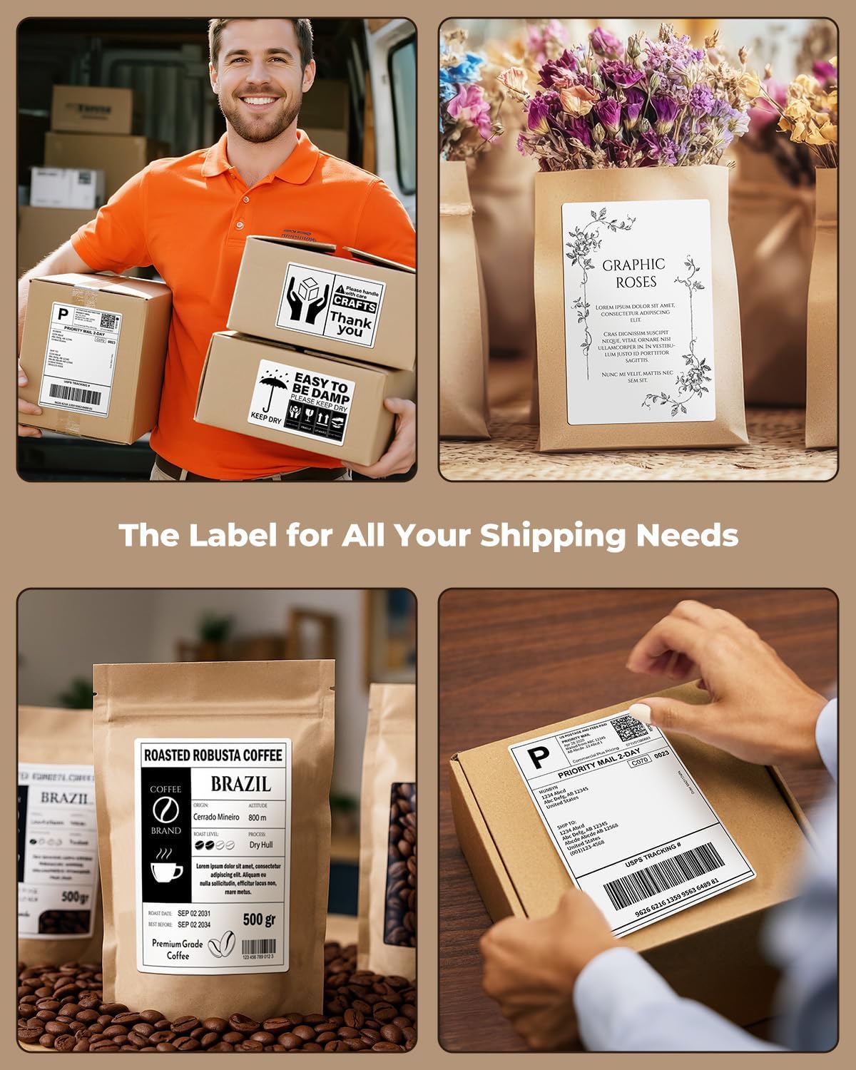 MUNBYN 4x6 Thermal Printer Labels, Commercial Grade, 220 Sheets/Stack - Image 8