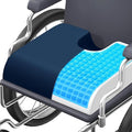 TranquilMoments Seat Cushion, Gel Wheelchair Seat Cushion, Blue | Wheelchair Seat Cushion Cooling Gel Memory Foam, Tailbone Pain Relief & Non - Slip Bottom Chair Cushion by Unknown