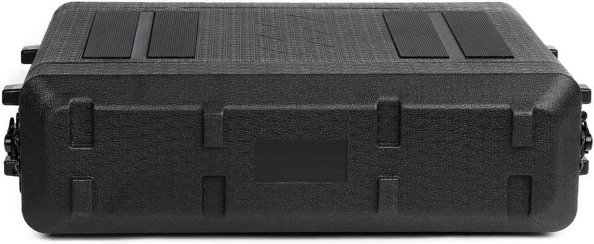 Diandian 2U Rack Case Shallow 11" Depth, Rackmount Flight Case Shock Mount - Image 6