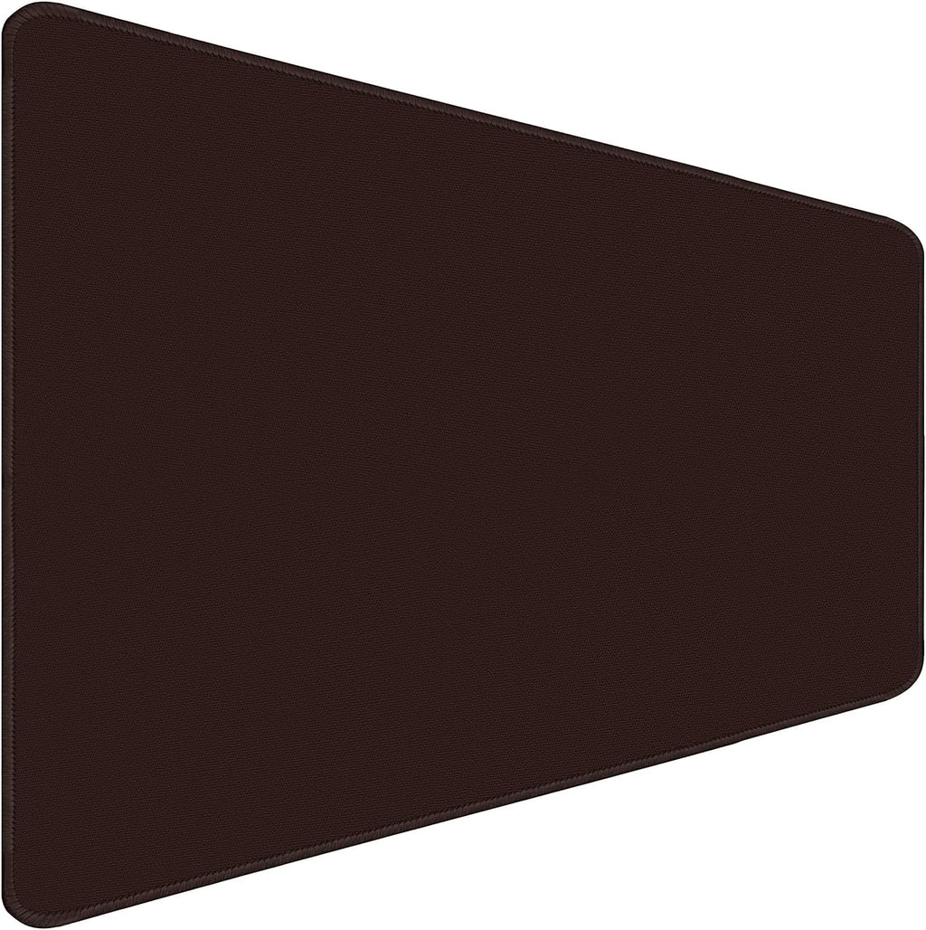31.5" x 15.7" Waterproof Fabric Mouse Mat, Rubber Anti-Slip Base, Brown by Akduss