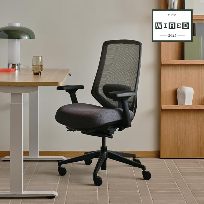 Branch Ergonomic Chair Pro, Mesh Office Chair with 14 Points of Adjustment | Height, Depth and Tilt Adjustable, 5D Armrests, Forward Tilt, Smooth Recline, and Lumbar Support, Boulder - Image 2