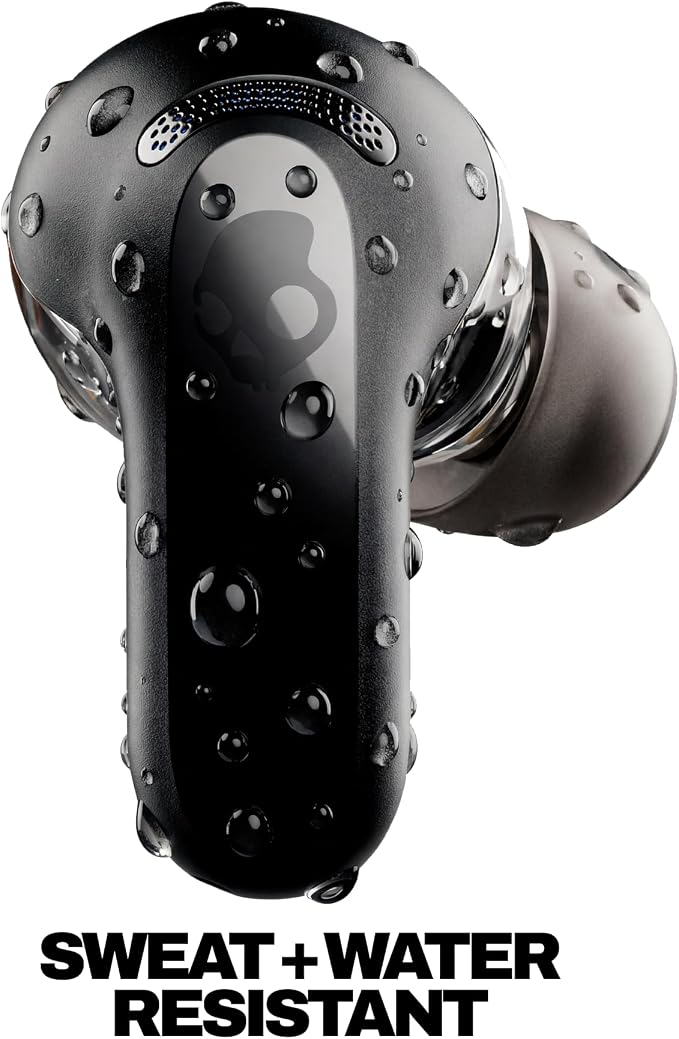Skullcandy Rail ANC Active Noise Cancelling Wireless Earbuds - True Black | In-Ear, Bluetooth Headphones, Noise Cancellation, 38 Hours Battery, Microphone for iPhone Android, Customizable Sound - Image 5