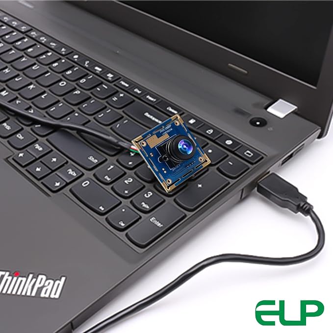 ELP 1mp HD Fisheye USB Camera Module with 170degree Wide Angle Lens for PC | 720P/30FPS Mini USB2.0 UVC Video Embedded Webcam Board 1/4” OV9712 PC Camera for Laptop, Raspberry Pi, Jetson Nano - Image 5