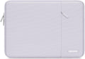 MOSISO Laptop Case 13.3 inch, 13-13.3 inch Laptop Sleeve Bag with Pocket | Compatible with MacBook Air/Pro 13/Pro 14 M5 M4 M3 M2 M1, HP Dell ASUS Lenovo, Polyester Vertical Computer Bag, Dusty Lilac by MOSISO