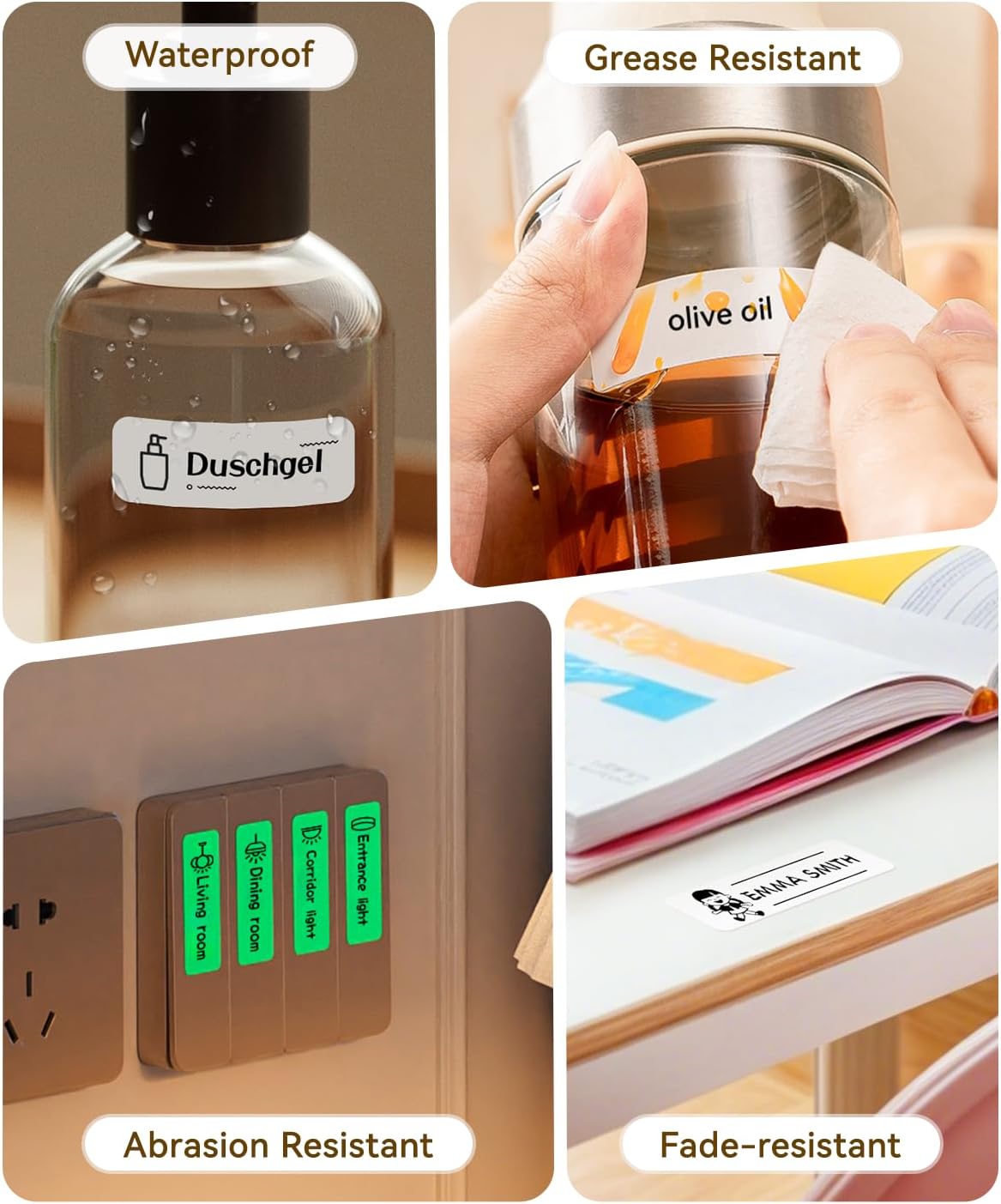 NIIMBOT D110 Upgrade Mini Label Maker, Bluetooth Thermal Printer for Daily - Image 7