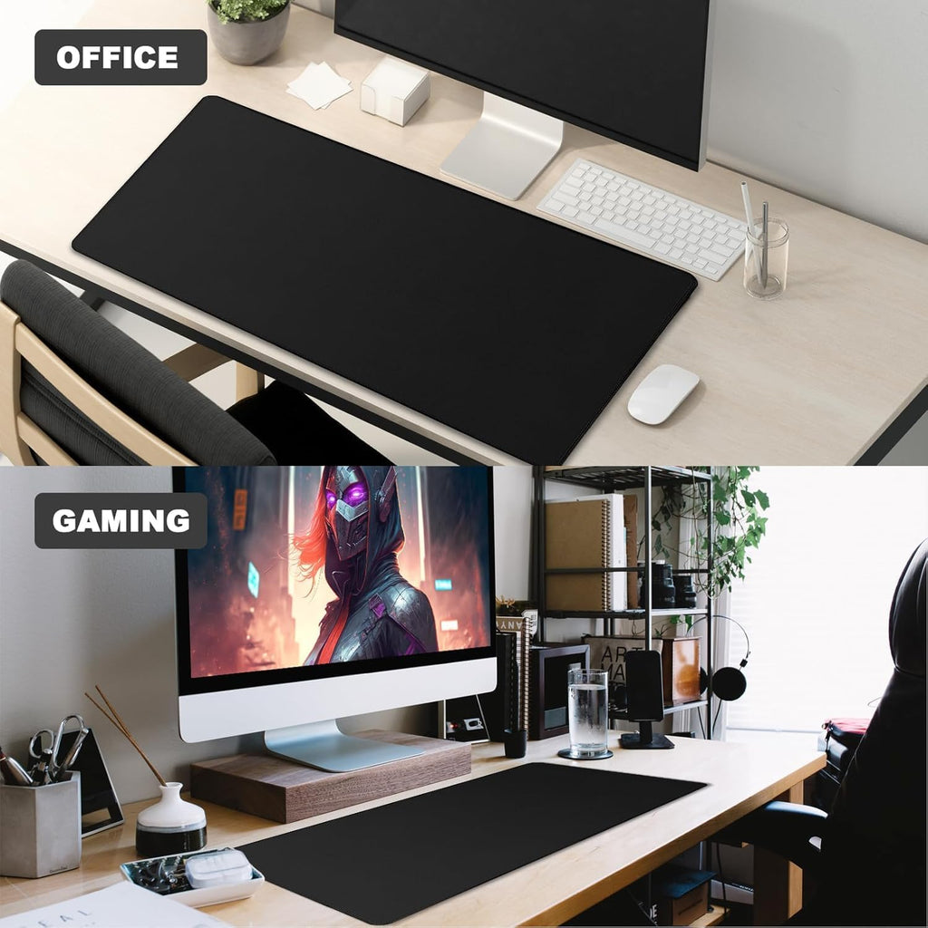 35.4 x 15.7 Inch Waterproof Fabric Desk Pad Large Mouse Pad Office Game - Image 7