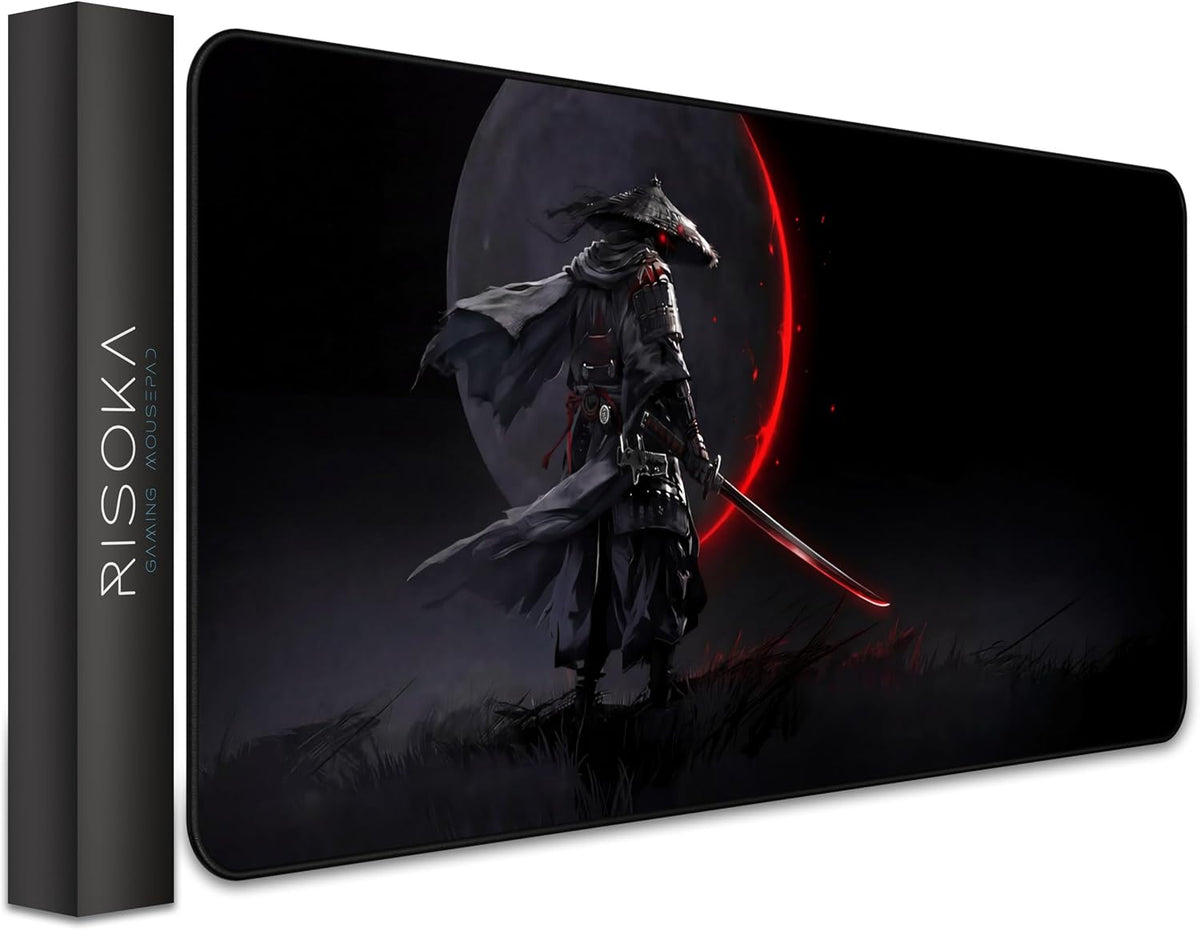 XXL Anime Gaming Mouse Pad 35.4 x 15.7 inch - Water-Resistant by RISOKA