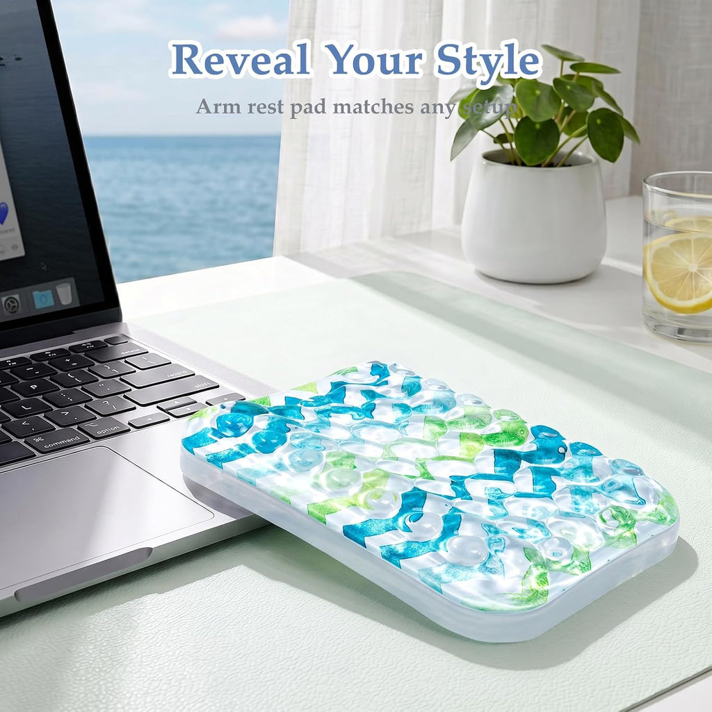 Ospelelf Elbow Wrist Rest Pad for Desk, Gel Arm Rest Pad Support for Office - Image 3