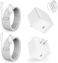 iPhone 17/16 Fast Charger,2Pack 40W Dynamic USB C Charger Block Foldable Power Adapter with 60W Max Fast Charging&6FT USB C Woven Charging Cable Cord for iPhone 17 Pro Max/Air/16e/15,iPad Pro/Air/Mini by Unknown