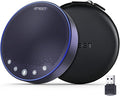 EMEET M3 Bluetooth Conference Speaker and Microphone, Zoom Certified | with 4 AI Mics 360° Voice Pickup, 18H Talk Time, USB 2.0&Bluetooth 5.0 with Daisy Chain for 20 People for Zoom Teams by EMEET
