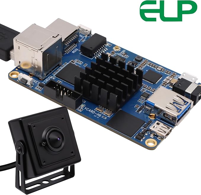 ELP Sony IMX323 Sensor Mini Pinhole Low Light USB Camera with Metal Case 0.01Lux H.264 UVC USB2.0 Video Webcam Home Surveillance Baby Camera for PC, Computer, Laptop, Raspberry Pi - Image 3