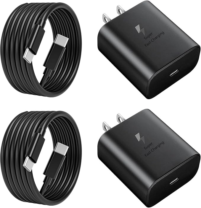 45W Super Fast Charger USB C- 45 Watt Type C Fast Charging Android Phone Charger Compatible with Samsung Galaxy S25 Ultra/S25/S25+/S26/S26+/S26Ultra/S24+/S24 Ultra/S23 Ultra Tab,6ft C Cable by JPEOAYBI