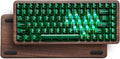 Womier 75% Wireless Creamy Keyboard with Wood Shell, QMK/VIA WD75 V2 by Womier