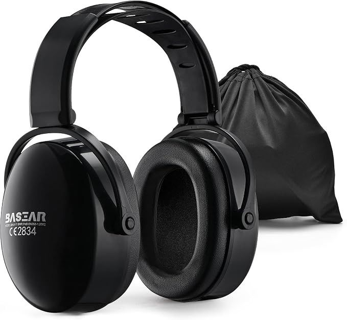 Ear Protection Headphones for Adults Kids, NoiseCancelling Headphones for Autism, Adjustable NoiseCancelling Ear Muffs, Earmuffs Hearing Protection, Effective Noise-Reducing Ear Muffs by onhear