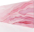 KTRIO Large Gaming Mouse Pad, Desk Mat, 31.5 x 15.7 in, Pink Glow, XXL by KTRIO