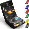 GTPLAYER Gaming Floor Rocking Chair – Rocker Floor Game Chair with Angle Limiter, Compact & Lightweight Game Seat, Black Galaxy Patterned by GTPLAYER