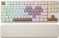 YUNZII B87 TKL Wireless Mechanical Keyboard (Brown Heart,Cocoa V2) | QMK/VIA, Wrist Rest, CreamyTyping, Cute MOA Keycaps, Gasket Mount, Hot Swap, RGB Backlit, NKRO, BT/2.4G/USB-C, for Win/Mac by YUNZIIMECHANICALKEYBOARD