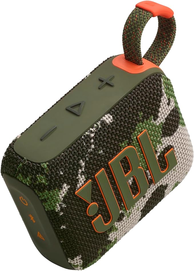 JBL Go 4 - Ultra-Portable, Waterproof and Dustproof Bluetooth Speaker, Big JBL Pro Sound with Punchy bass, 7-Hour Built-in Battery, Made in Part with Recycled Materials (Squad) - Image 6
