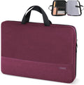 Ytonet Laptop Case 16 inch, 15-15.6 Inch Laptop Sleeve Cover with Handle | Compatible with HP Dell Lenovo Asus Notebooks, Computer Carrying Case, TSA, Protective, Slim, for Women, Purple Red by YTONET