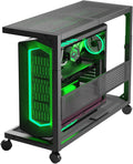 Computer Tower Stand 2-Tier Printer Rack by Moricher