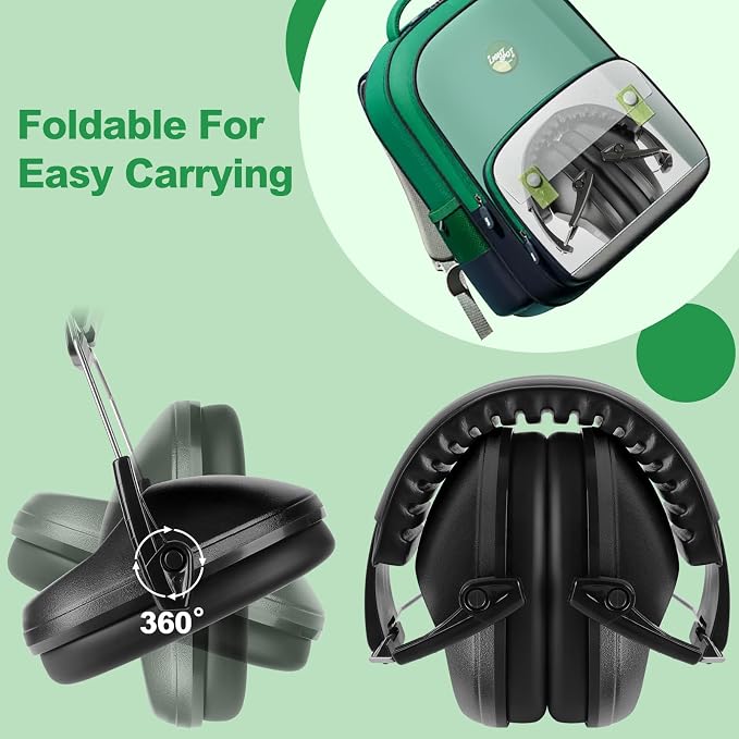 Floriogra Noise Cancelling Headphones for Kids/Toddler 28dB SNR Ear Muffs | Kids Ear Protection Noise Reduction Earmuffs for Children, Hearing Protection for Monster Jam, Concerts, Fireworks, Autism - Image 5