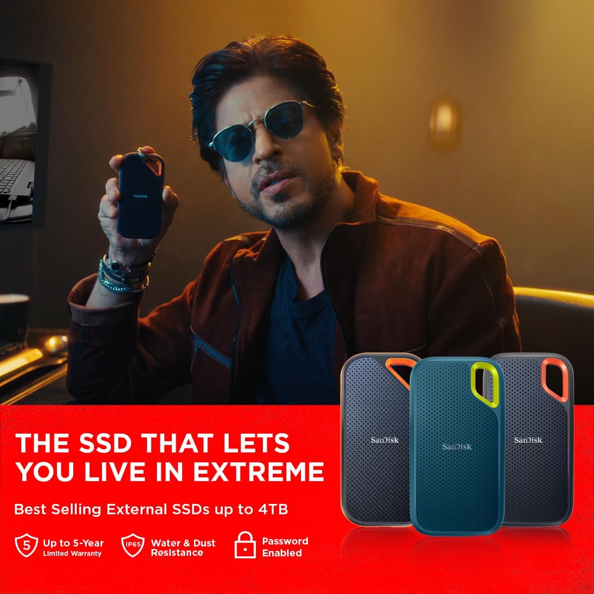 SanDisk 2TB Portable SSD - Up to 520MB/s, USB-C, USB 3.2 Gen 2 - SDSSDE30-2T00-G25,Solid State Drive - Image 6