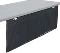 VIVO Black 48 inch Under Desk Privacy and Cable Management Organizer Sleeve, Wire Hider Kit Panel System, DESK-SKIRT-48 by Unknown