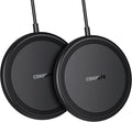 COKOEYE Wireless Charger, 15W Max Fast Wireless Charging Pad 2-Pack Compatible with iPhone 17/17 Air/17 Pro/17 Pro Max/16/15/14/13/12/Samsung S24/S24Ultra/S23Ultra/S22/S21,AirPods Pro2 by COKOEYE