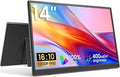 Yxk Portable Monitor 14 Inch 1200P 60Hz IPS HDR Ultra-Slim Travel Monitor with Dual Speakers USB-C HDMI Second Screen for Laptop PC Mac Phone Xbox PS4/5 Switch, VESA Kickstand, Zero Frame Gaming by Yxk
