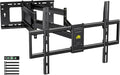 Heavy Duty XXL Long Arm TV Wall Mount for 55-120 inch Extra Large TVs by FORGING MOUNT