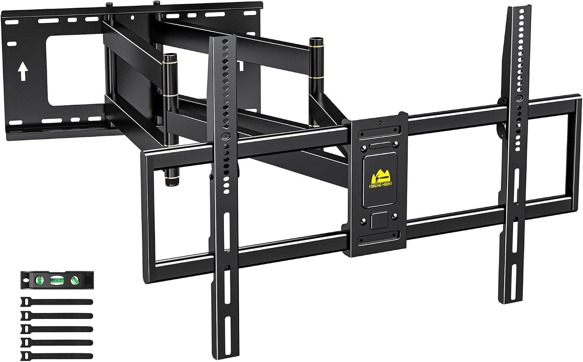 Heavy Duty XXL Long Arm TV Wall Mount for 55-120 inch Extra Large TVs by FORGING MOUNT